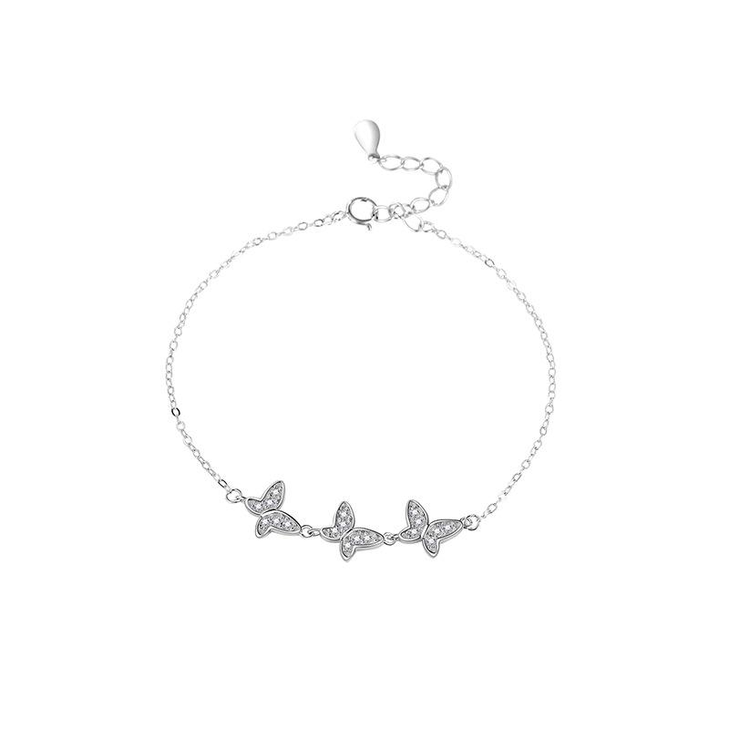 Butterfly Bracelet Female Niche Design Sense Spring and Summer Simple Temperament Versatile Hand Jewelry Gift for Girlfriend