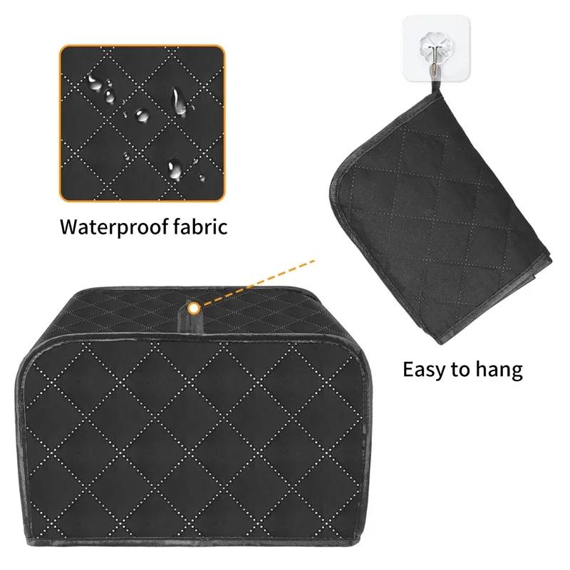 Toaster Dust Cover Household Bread Machine Protector Cover Kitchen Clean Tools Bakeware Durable Organizer for 2-Slice Toaster