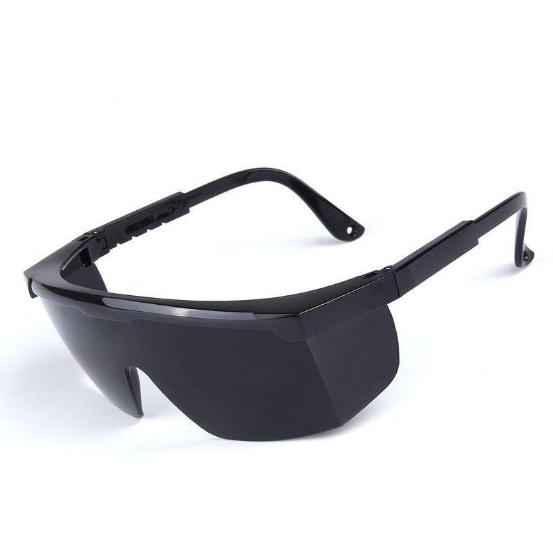 Unisex ochranné brýle: Proti stříkající vodě, proti slinám, proti zamlžování, větruodolný, proti prachu, pro jízdu a bezpečnost práce.
