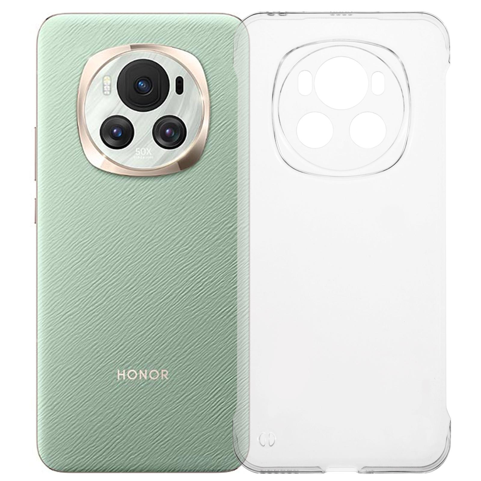 

For Honor Magic6 5G Case Frameless Transparent PC Back Phone Cover A