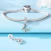 Pingentes de Cobra Verde de Cobre Lua Charms de Pulseira Servem para Joias Femininas Festa Contas Diy Presentes Exquisitos Acessório