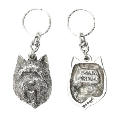 Cairn Terrier II – Silver-plated Dog Pendant, Handbag Decoration |