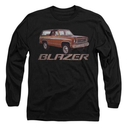 Chevrolet Unisex Adult Blazer Retro Long-Sleeved T-Shirt