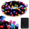 Christmas Tree Lights 200 LED Crystals With Programmer Multicolor Flash 15 M