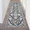 Persian Ethnic Crystal Velvet Rug: Wear-resistant, Non-slip, Retro, Dirt-resistant for Hallways, Bedrooms, and Balconies