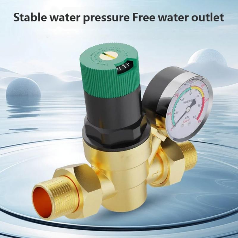 DN15 Wasserdruckregler Ventile Gewährleistet Stabile Durchflussmengen Verhindert Lecks Einfache Sicherheitsventile für Hauswasserversorgungssysteme