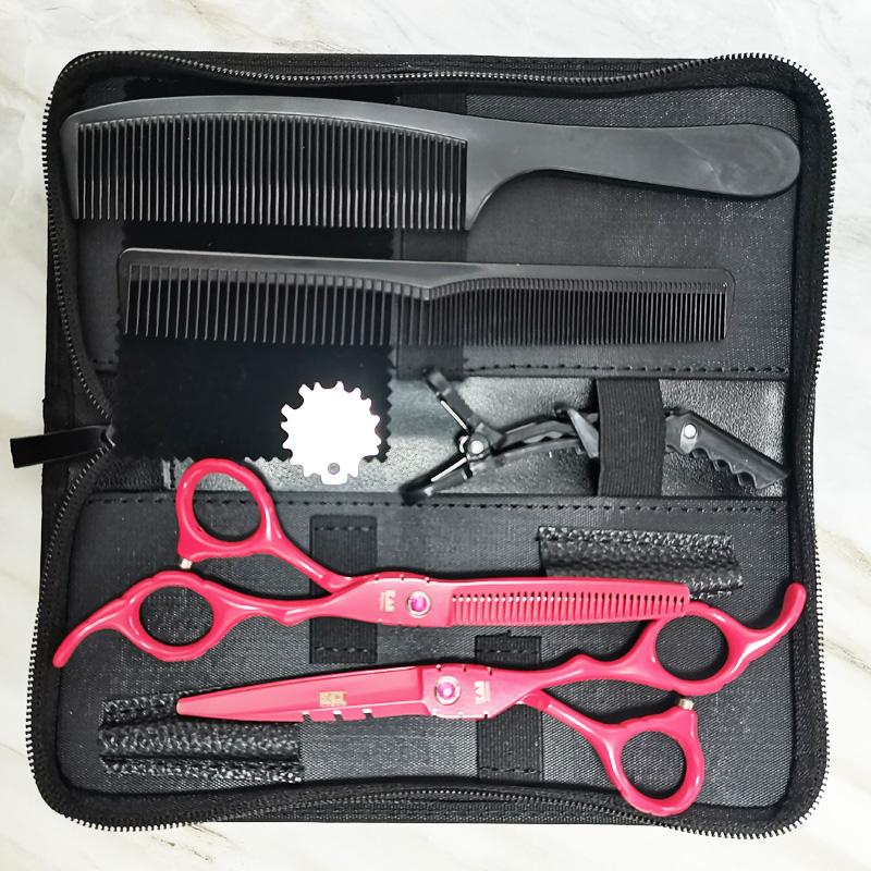 Barber Scissors Set More Generous Ruby Design Excellent