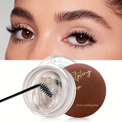 Crema para dar forma a las cejas, 10 g, resistente al agua, jabón natural para dar forma a las cejas