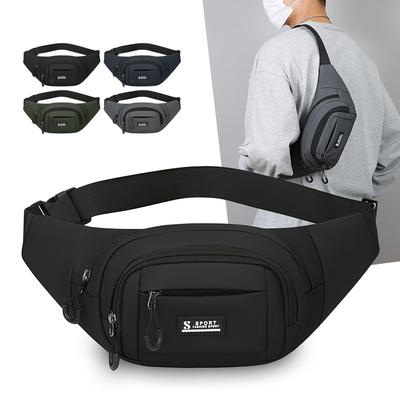 Unisex Mobile Waist Bag Large Capacity Water Resistant Multifunctional Durable Construction Site Work Belt Bag