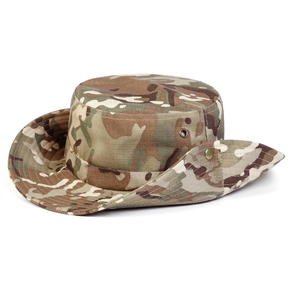 Unisex Big Brimmed Fisherman's Hat Sunscreen Beach Hats Outdoor Leisure Bucket Cap Foldable Caps