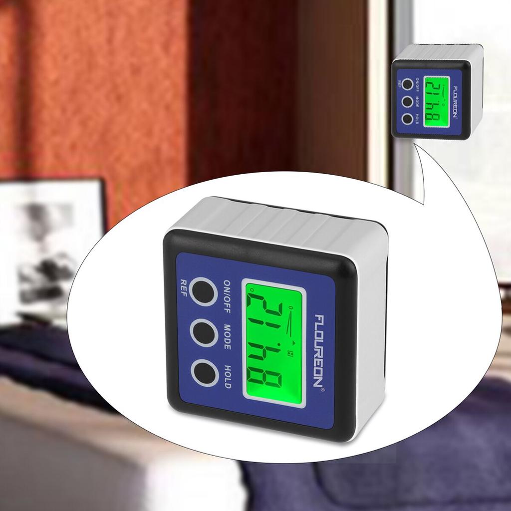 Digital Protractor Angle Gauge Precision Protractor Inclinometer Level Box Angle Finder Bevel Box