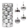 24pcs Christmas Balls Christmas Tree Ornaments Hanging Ball Xmas Tree Pendants Home Party Decor 2025 New Year Gifts Noel Navidad