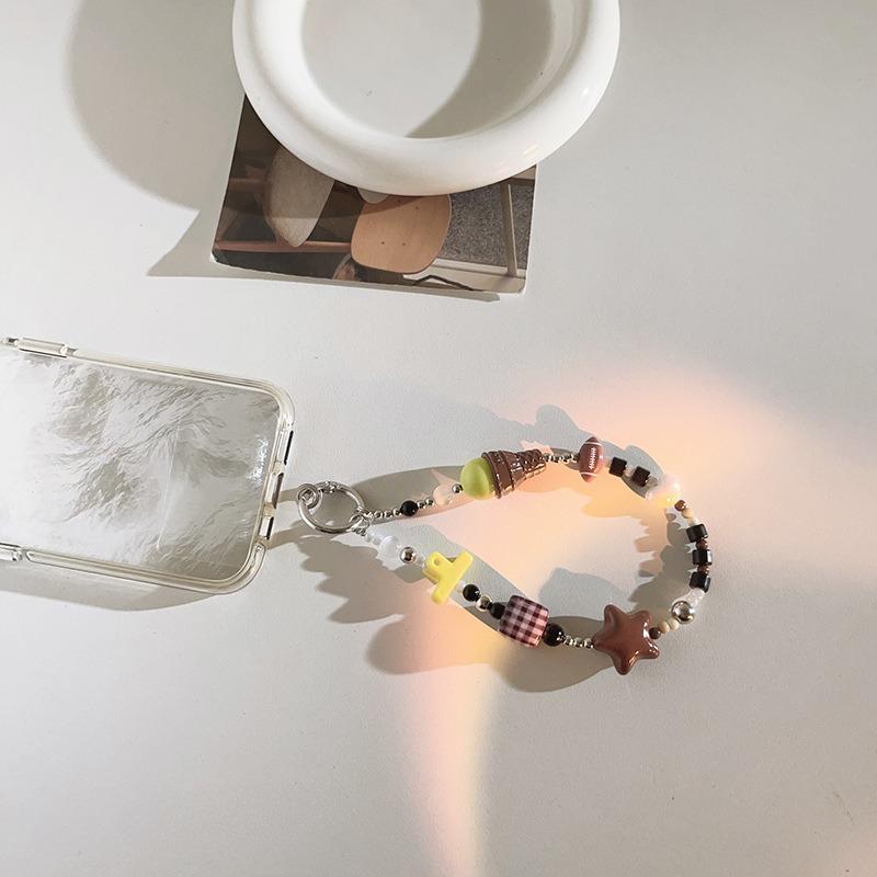 Trendy Cute Cartoon Handmade Chain Lanyard - Phone/CCD Camera/Bag Charm Universal Anti-Theft/Anti-Snatch