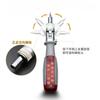 10 In One Ratchet Screwdriver Set Cross Plum Blossom Multifunctional and Multi Angle Screwdriver Manual EDC Repair Tool