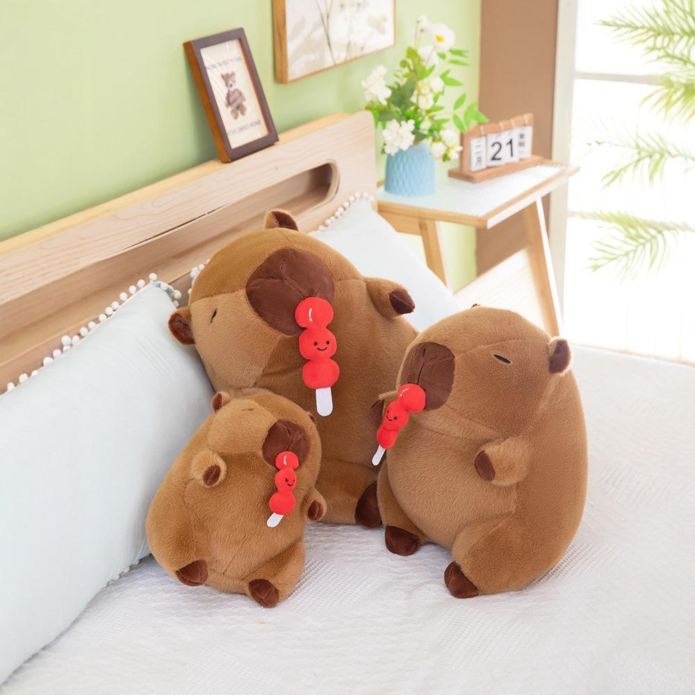Sugar Gourd Capybara Plush Toy Kapibara Doll Stretchable Ugly Cute Doll Throw Pillow Doll