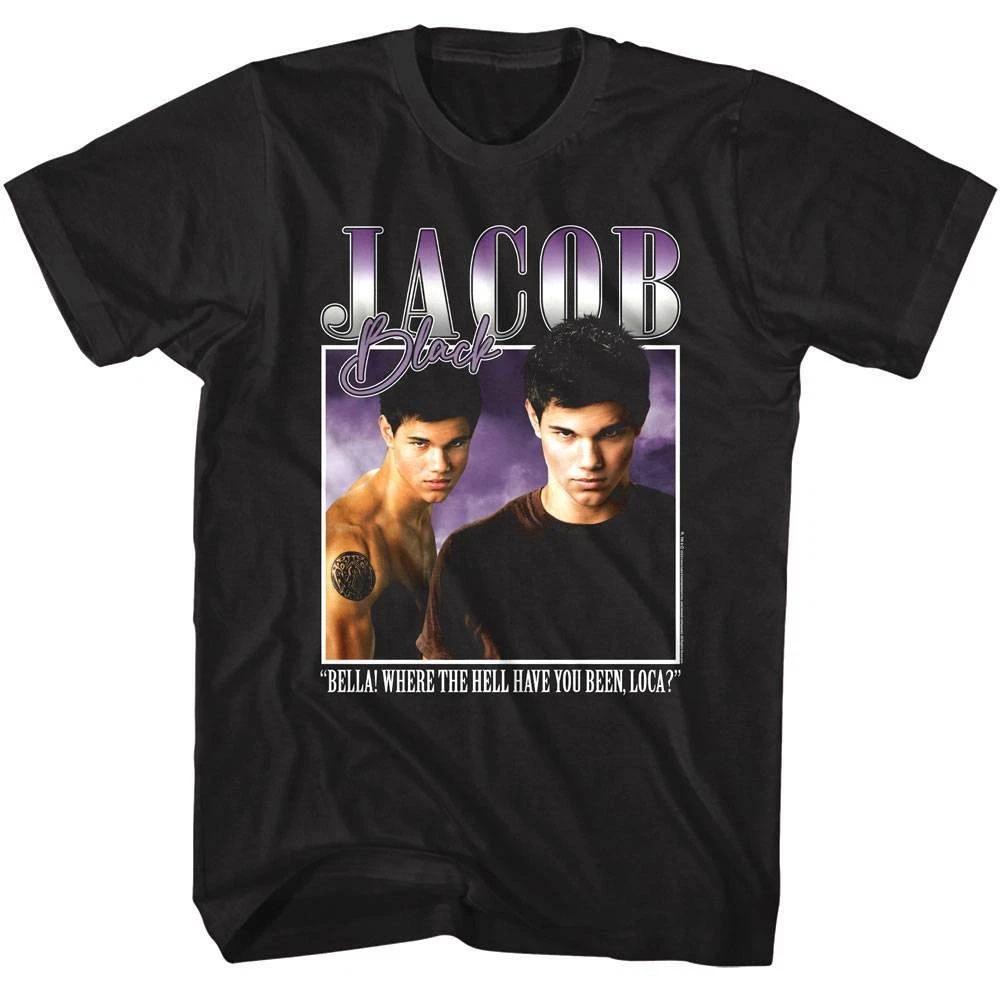 Twilight Jacob Black Bella Loca Men s T Shirt Tyler Lautner Werewolf Ninja M