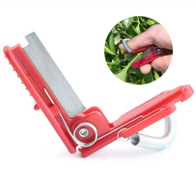 Vegetable Thump Knife Vegetable Fruits Finger Knife Separator Picking Tools Farm Garden Orchard Safe Harvesting Picking Device