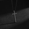 Men's and Women's Simple Fashion Cross Necklace - Long-lasting, Versatile Pendant Chain