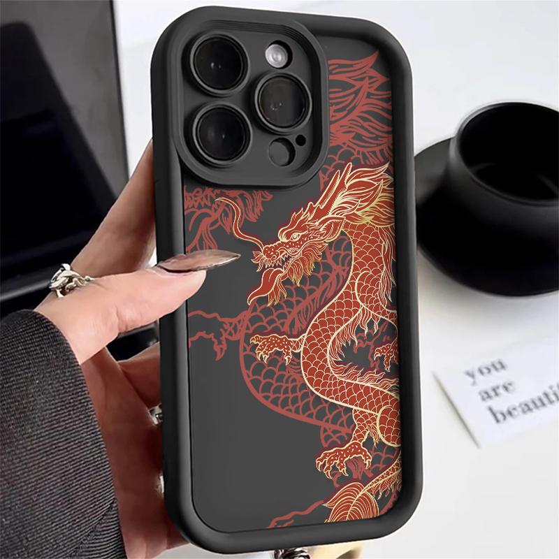 

Роскошный модный мягкий чехол для телефона East Dragon для iPhone 11 12 13 14 15 16 Pro Max XR XS X 7 8 Plus SE 2020 силиконовые чехлы INS iPhone 15
