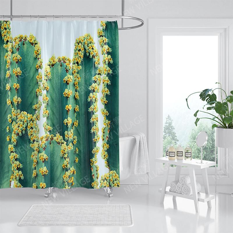 Waterproof fabric shower curtains Bathroom curtain accessories Bath curtain for shower 180x200cm 240*200 anime boho decoration