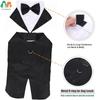 Dog costume large dog tuxedo with detachable,dog wedding costume suitable for large and medium dogs,golden retrievers, labradors