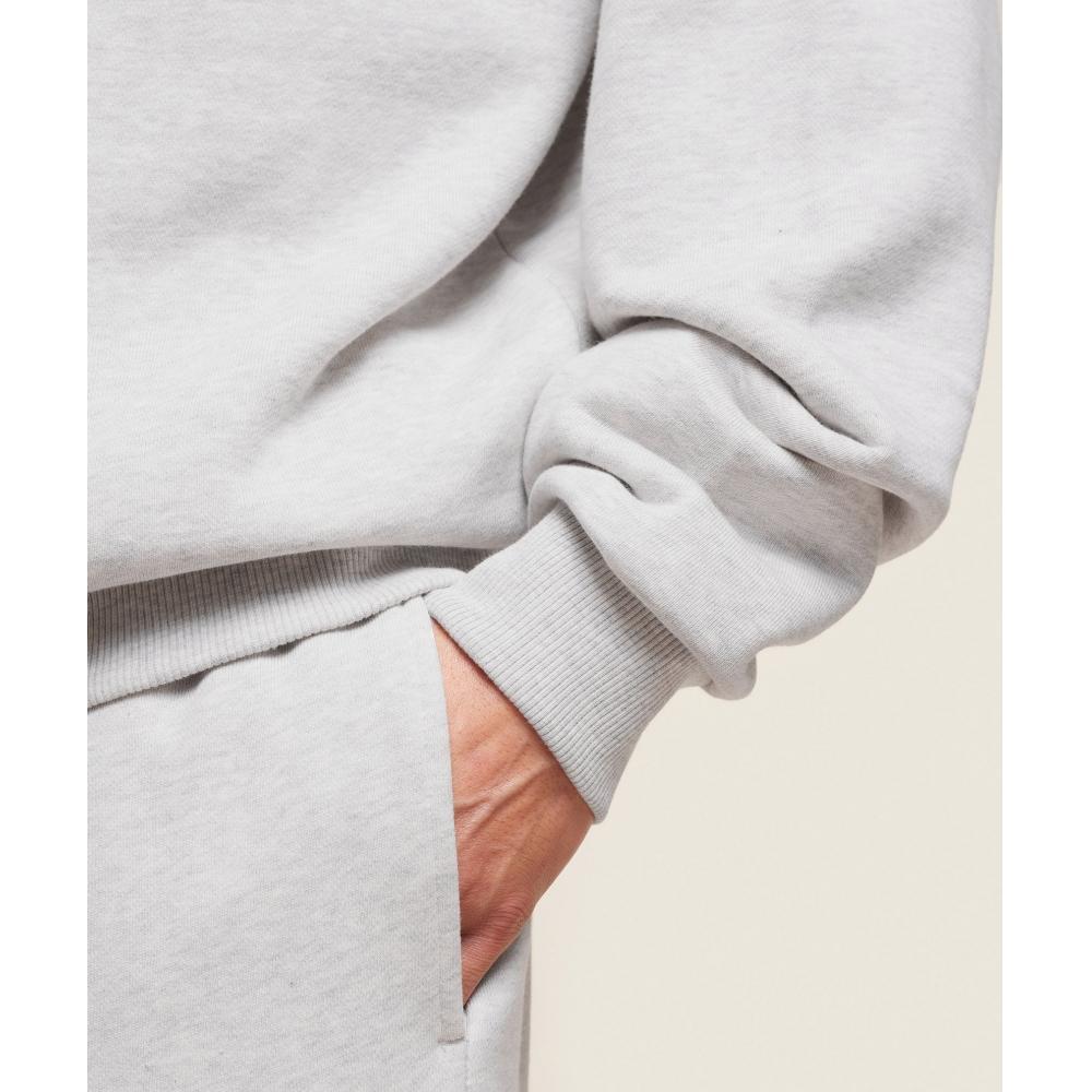 Gymshark Sportunterricht Crew Hellgrau Melange A2c3t Gchr