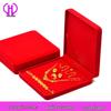 Flocked Jewelry Box for Necklace, Rings, Bracelets & Earrings - 4-Piece Set
