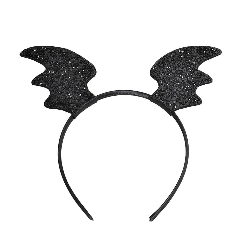 Dziewczęcy kostium wampira nietoperza przebranie dla dzieci Halloween cosplay impreza magiczna sukienka ze skrzydłami opaska na głowę