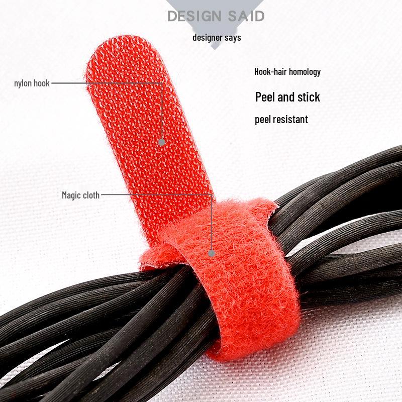 Hook & Loop Cable Ties: Storage, Organization, and Management Straps