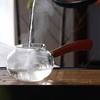 Creative Kung Fu Wood Glass Tea Tool Heat-resistant Handle Fair Tea Dispenser Cup Transparent Office Kettle Turkey Coffee ZD3LLR