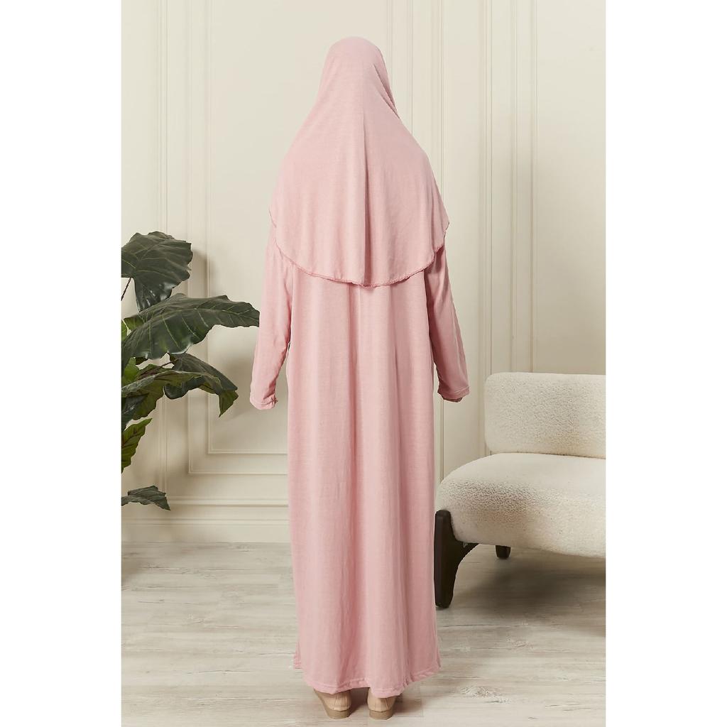 100% Cotton Combed Prayer Dress With Headscarf