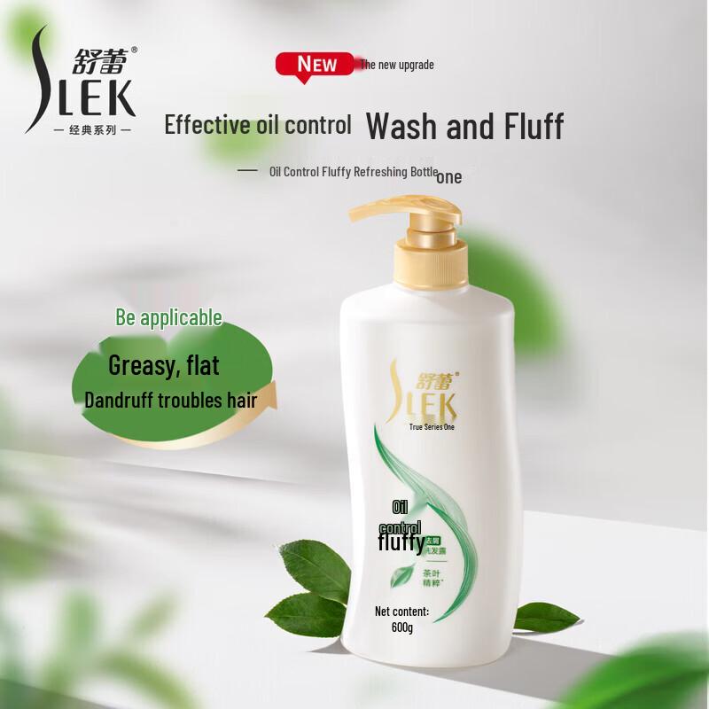 SLEK Green Tea Oil Control & Volumizing Anti-Dandruff Shampoo