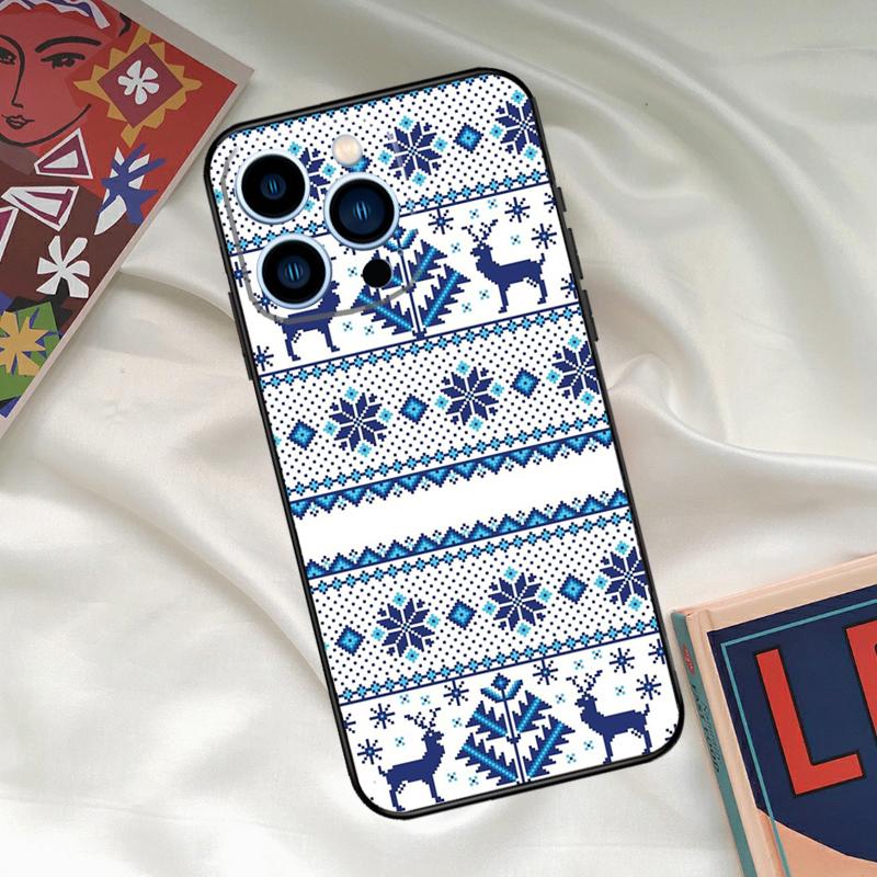 Ukrainian Embroidery Pattern Phone Case For iPhone 16 15 14 13 12 11 17 Pro Max 15 16 Plus 12 Mini 16e 17 Air Funda Cover