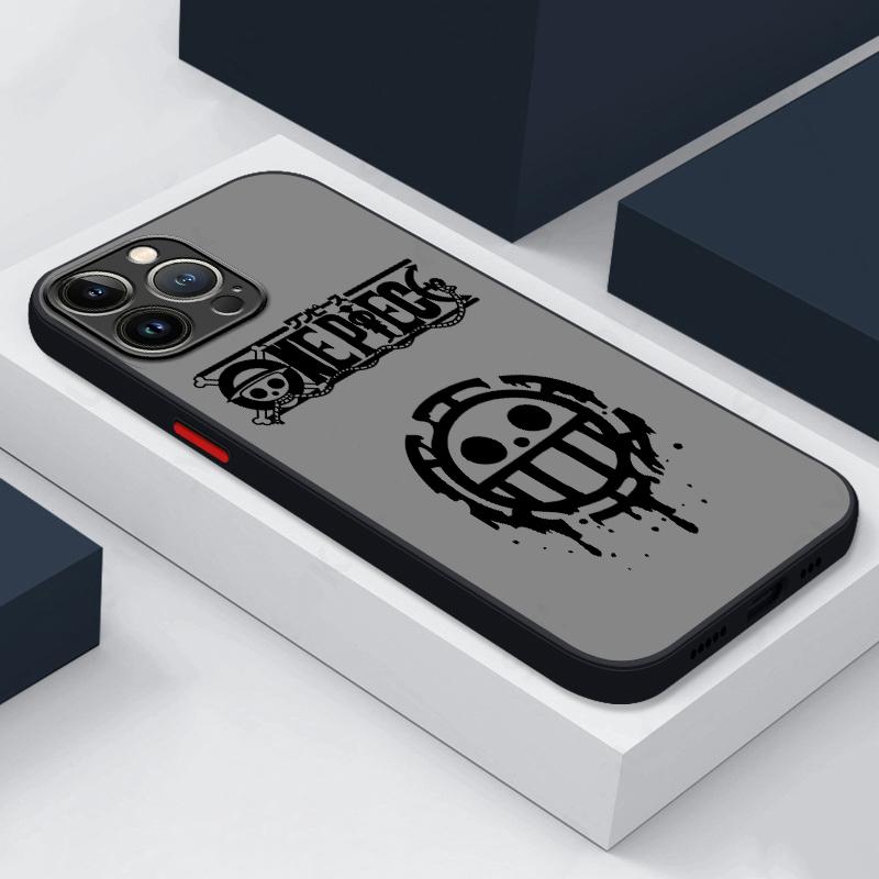 

One Piece Law Logo Case for Xiaomi Redmi A4 9C 9 10C A2+ 12C 9A 9T A1+ 12 14C 10 K40 Pro 10A Black Edge Shell Redmi 13C 5G