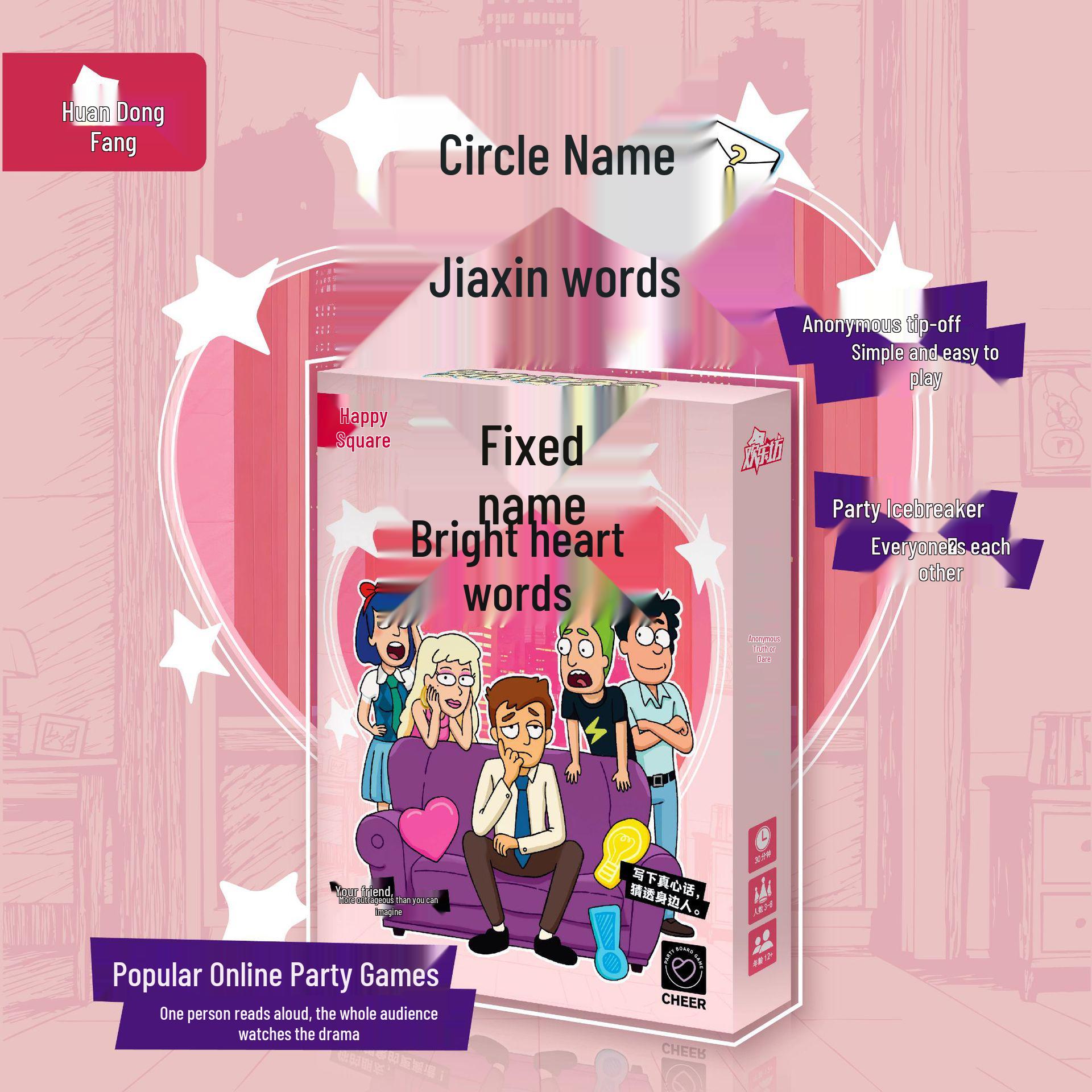 

Anonymous Berserk Truth or Dare: Social Icebreaker Party Game for 3-8 Players