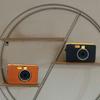 PU Leather Case Camera Bag with Shoulder for MS200 Solid Color Carrying Case Portable