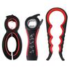 Multifunctional 6-in-1 Jar Opener And 4-in-1 Bottle Opener with Non-Slip Lids Gripper - Kitchen Tool for Easy Opening