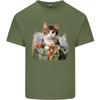 A Cute Cat With a Present Christmas Xmas Unisexs Light Cotton TShirt