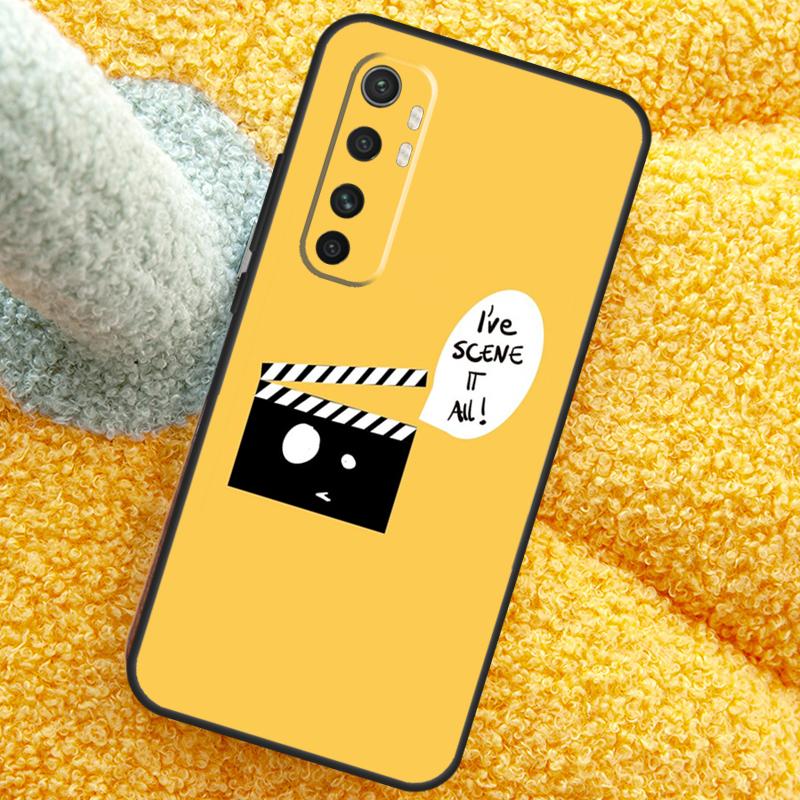 Cute Film Movie Maker Clapper Board Case For Xiaomi 13T 14T 15T 14 15 Ultra 17 Pro Max Cover For POCO F8 F7 X7 Pro F5 F6 X5 X6