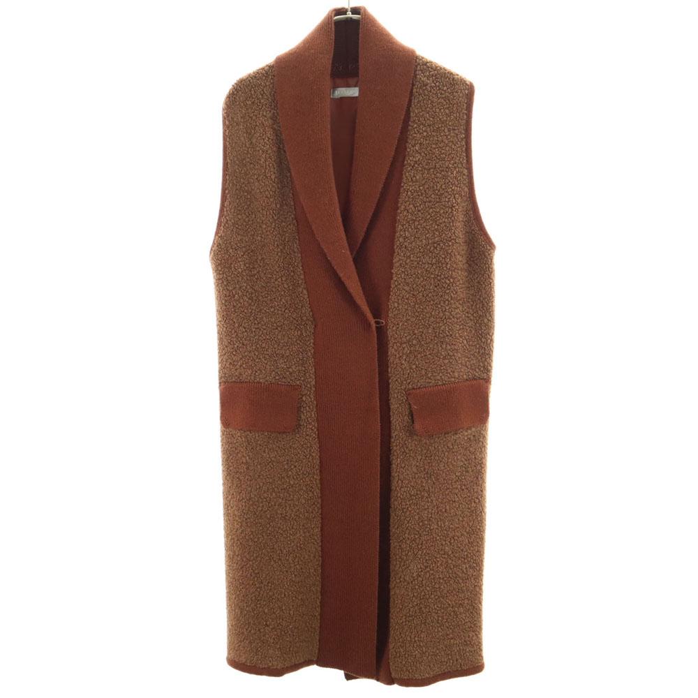 

DAMA wool blend Boa Long Best 9AR Brown Women Used