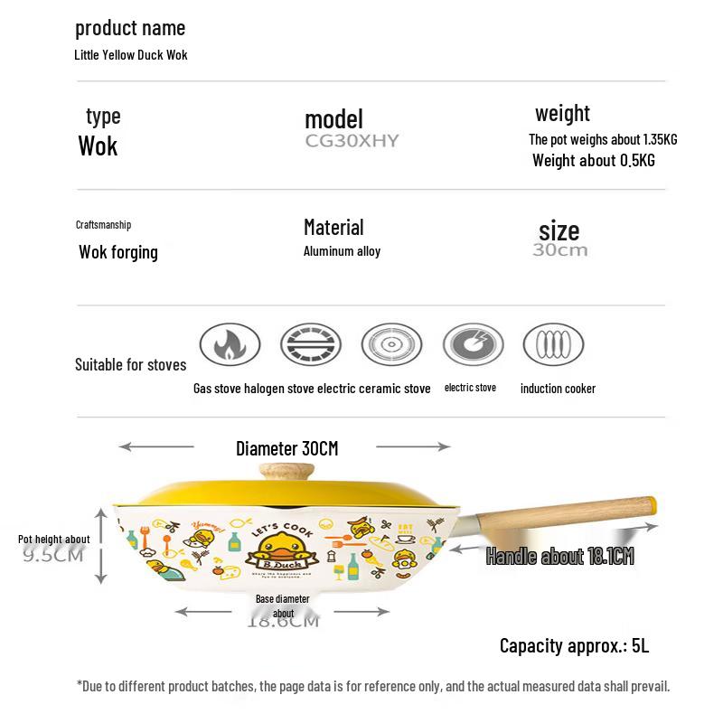 COOKER KING Non-Stick Frying Pan - Little Duck Edition