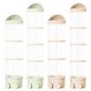 Stuffed Animal Tube Toy Display Transparent Storage Box Doll Plush Storage Holder Standing Stackable Soft Toy Organizer Holding