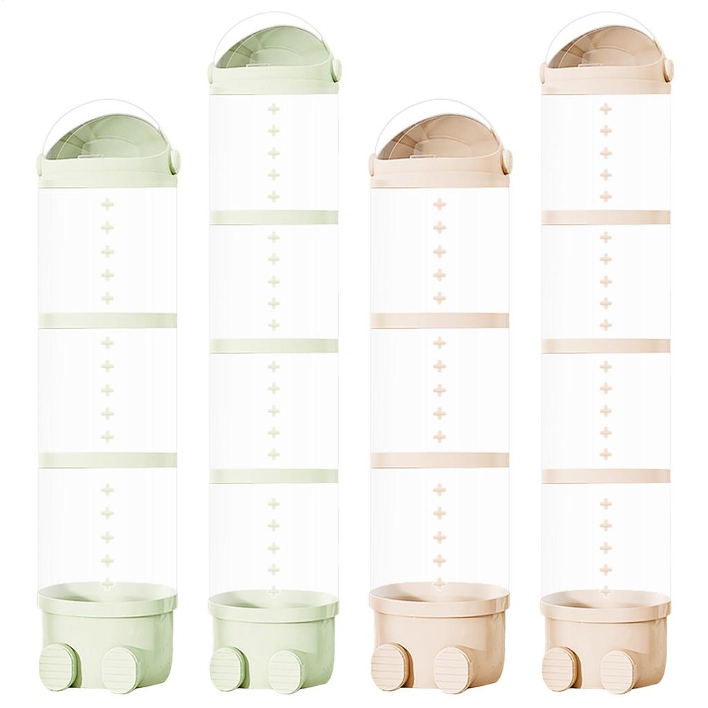 Stuffed Animal Tube Toy Display Transparent Storage Box Doll Plush Storage Holder Standing Stackable Soft Toy Organizer Holding