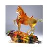 Lunar New Year Tang Horse Souvenir: Year of the Horse Glazed Desktop Ornament - Perfect Business Gift for Leaders