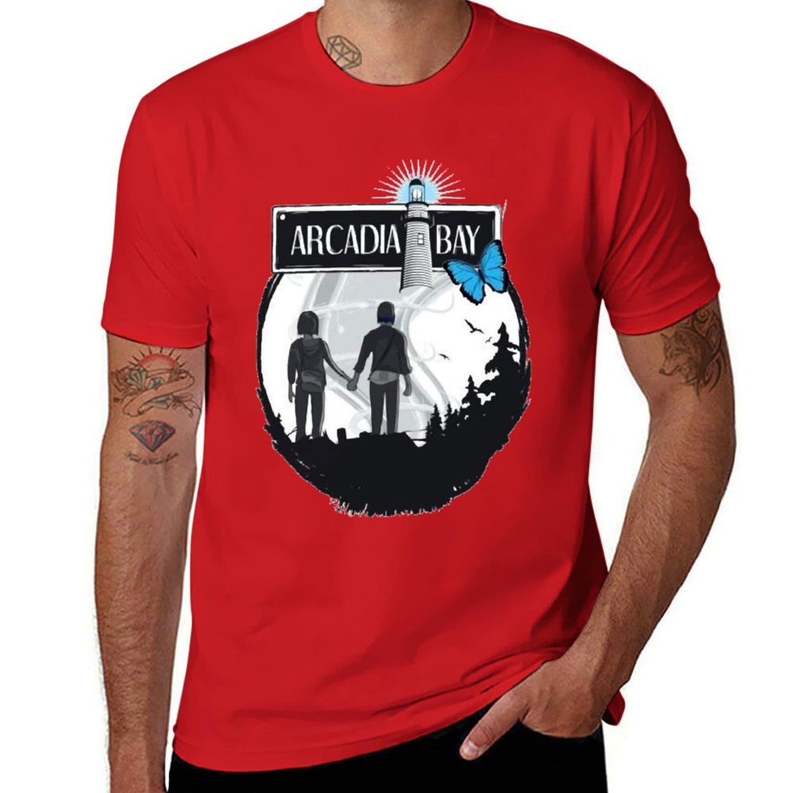 

Life Is Strange T-Shirt plus size clothes Blouse blacks anime shirts men S