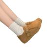 New Height-increasing One-legged Half-slipper Retro Thick-soled Fleece Shoes for Women