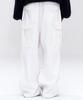 ERER [Un] Corduroy Utility Carpenter Pants White