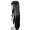 Linfairy Anime Cosplay Short Fluffy Wig for Women, Halloween Costume, Party, Cosplay (Black and Gray Mix)