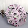 1pc Hello Kitty Anniversary Design Umbrella with Plastic Handle,Suitable for All Seasons Home Travel Outdoor UmbrellaSanlio518