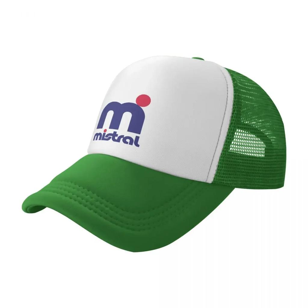 Mistral Logo Baseball Cap Luxury  Hats for Men Bobble Hat Trucker  S For Men Womens